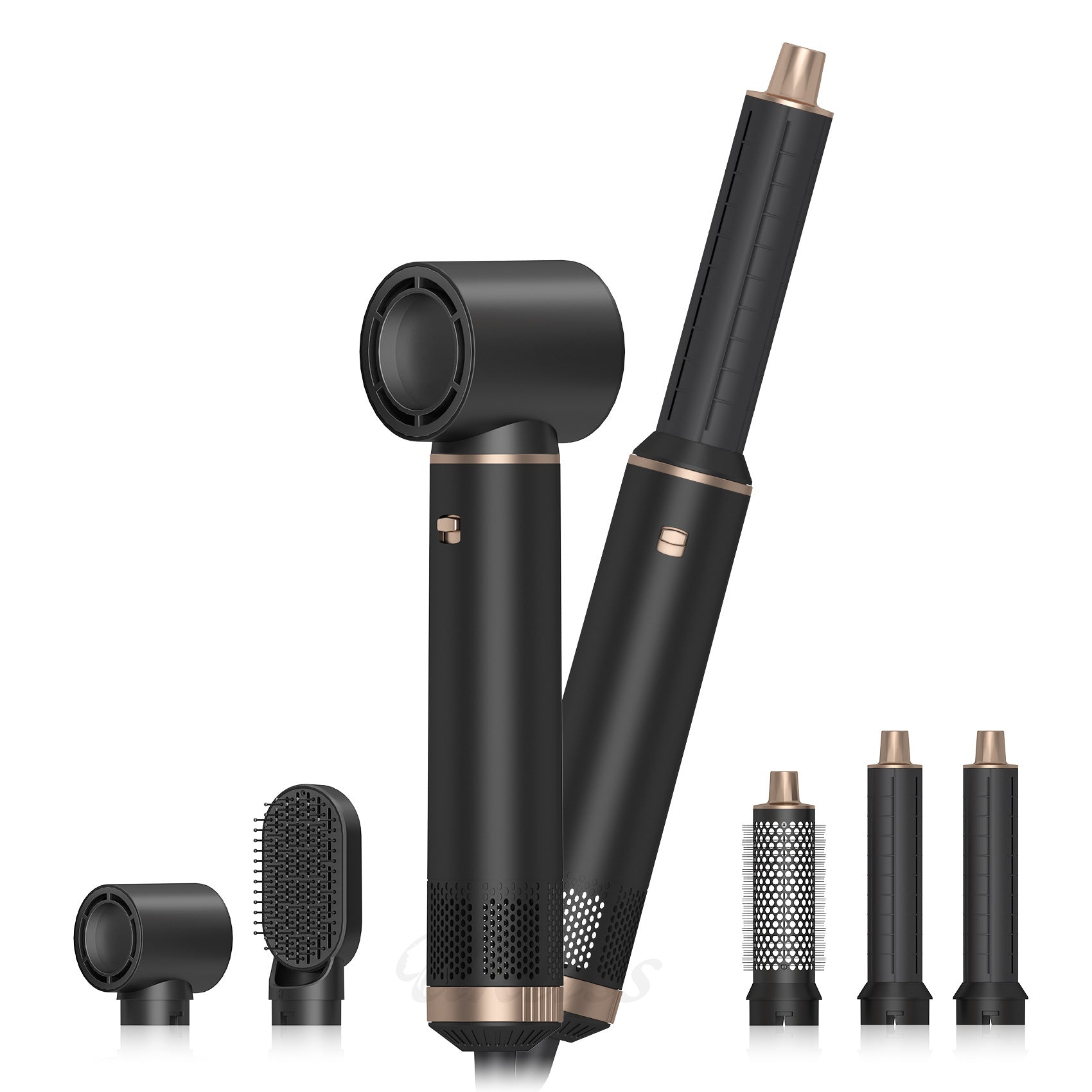 Multifunctional Five-in-one Noise Reduction Modeling Hair Curler